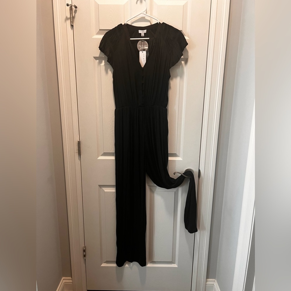 Black Pantsuit, Size Small, Soft & Silky